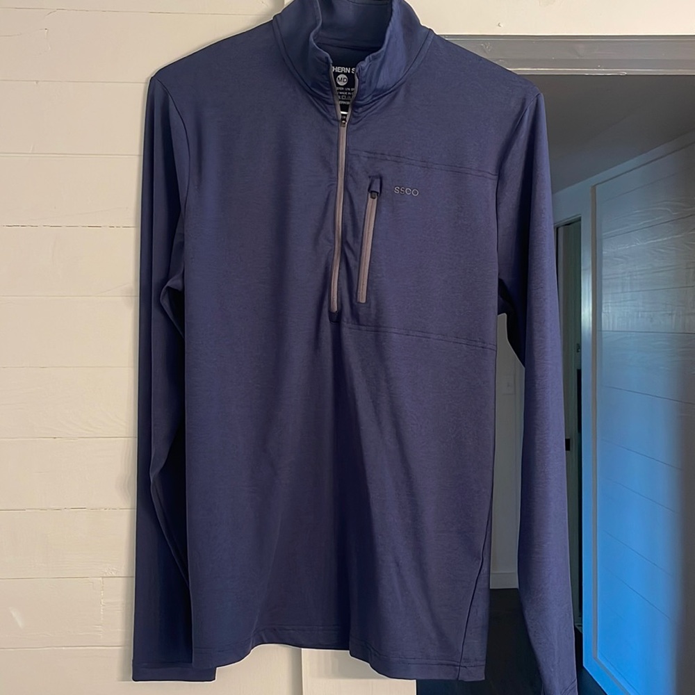 Southern Shirt Company navy quarter zip